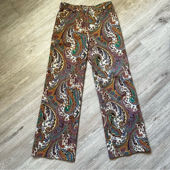 Marc Jacobs Pants - Vintage Y2K Marc Jacobs LOOK Boho Paisley High Rise Pants